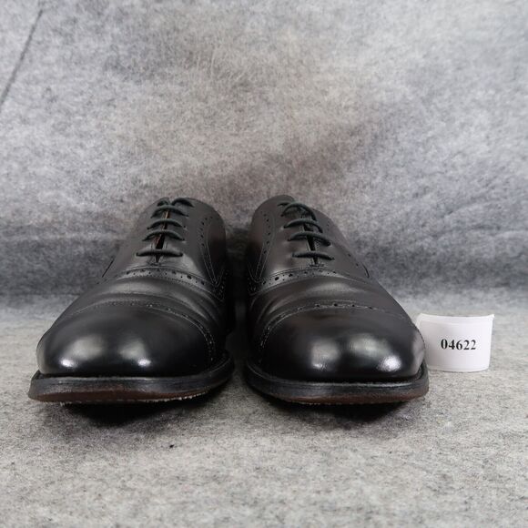 Church's Shoes Mens 9 Oxford Custom Grade Brogue Cap Toe Handcrafted Leather - Picture 2 of 16